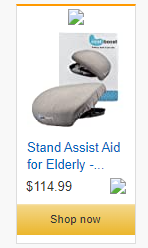 Stand Assist Aid for Elderly - Lifting Cushion by Seat Boost - Portable Alternative to Lift Chairs -