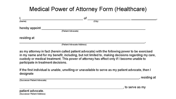 Medical Power of Attorney