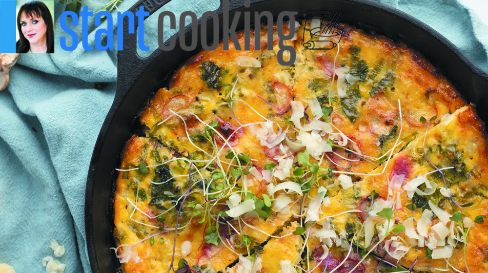 COOK: Spring Vegetable Frittata