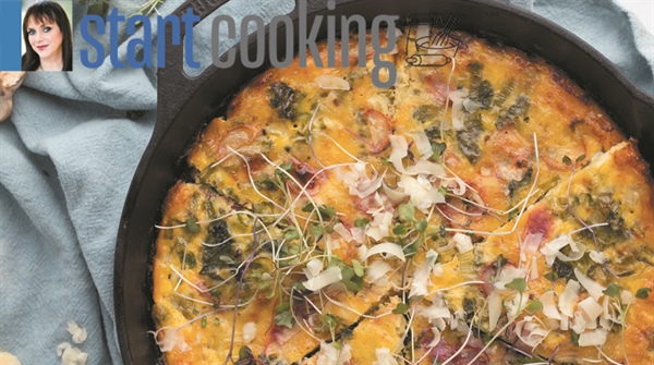 COOK: Spring Vegetable Frittata